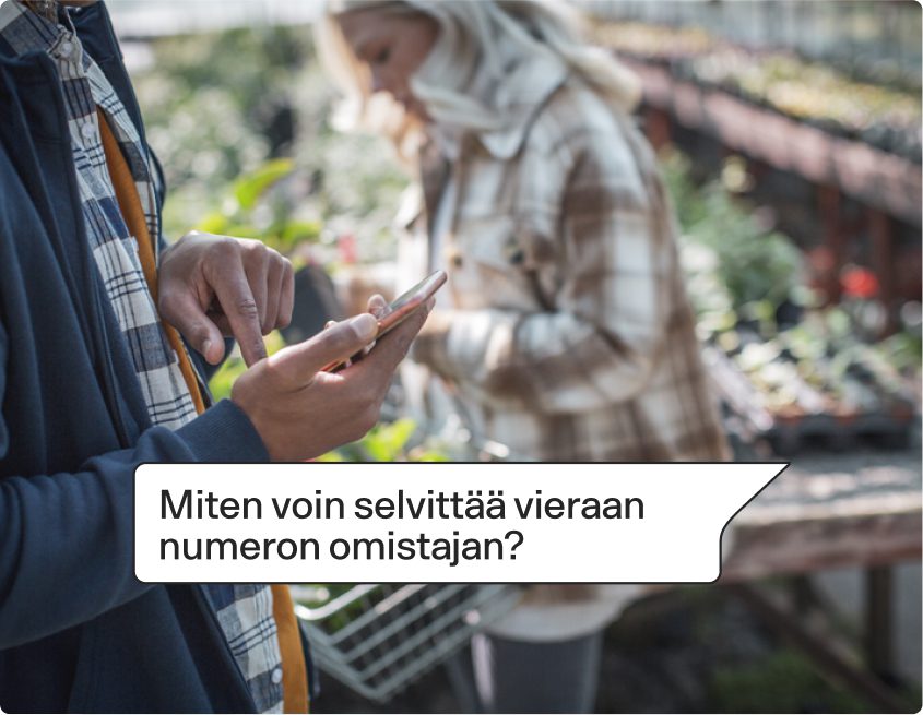 020202 Tekstiviestipalvelusta selvität vieraan numeron omistajan